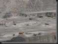 Goldmine Super Pit, Kalgoorlie-Boulder, Monstertrucks bei der Arbeit
