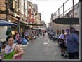 kleine Verkaufsstände am Straßenrand, Bangkok