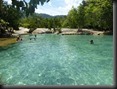 Emerald Pool bei Krabi, glasklares Wasser