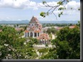 Blick hinab vom Affentempel, Ostküste Thailands