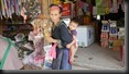 Khmerfrau im Geschäft