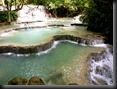 der Wasserfall Tat Kuang Si, 30 km entfernt von Luangprabang