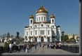 Erlöser-Kathedrale, Moskau, Original von Stalin gesprengt, viele Jahre wurde der Platz als Schwimmbald genutzt,  2000 wieder eingeweiht