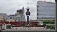 "die schwarze Uhr" mit arabischen Schriftzeichen statt Zahlen, Kazan