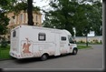 das erste Wohnmobil in Russland ist ein rollendes Kirchenmobil