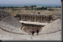 P1510118 eines der best erhaltenen Amphittheater in der Türkei, 133 v. Chr., für 10000 Personen